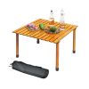 Folding Outdoor Camping Table W/Carrying Bag