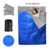 Traveling Camping Portable Double Person Waterproof Sleeping Bag W/ 2 Pillows